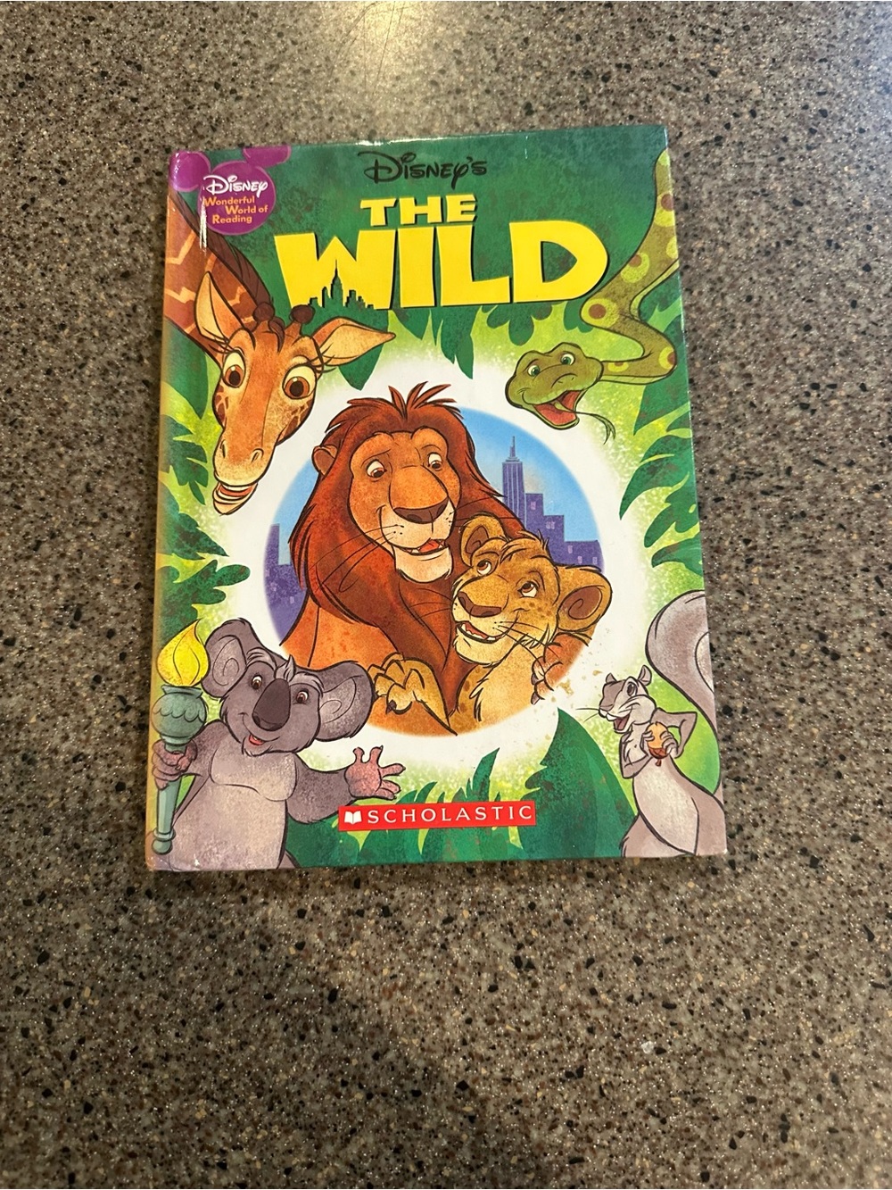 Scholastic Disney The Wild Kids Picture Book - Green Cover